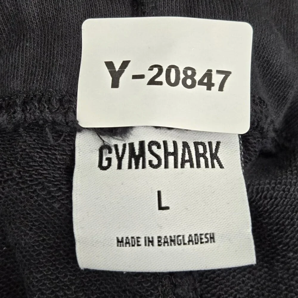 Gymshark Women Activewear‎ Pants L Black Lifting Straight Leg Joggers 28